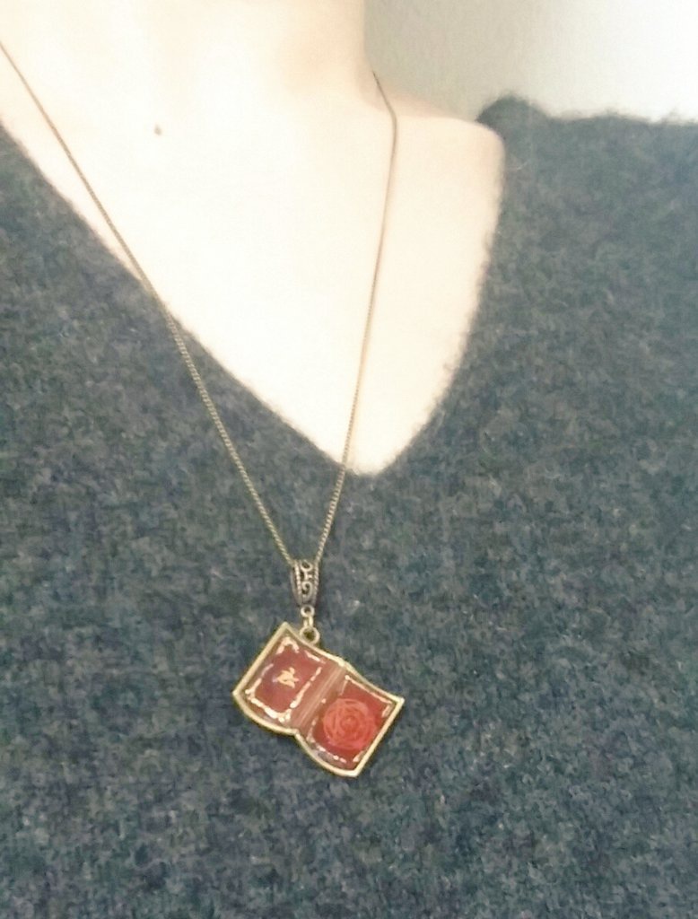 【再販】魔道書ネックレス リバーシブル使い可能