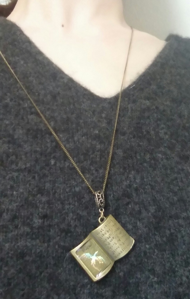 【再販】魔道書ネックレス リバーシブル使い可能