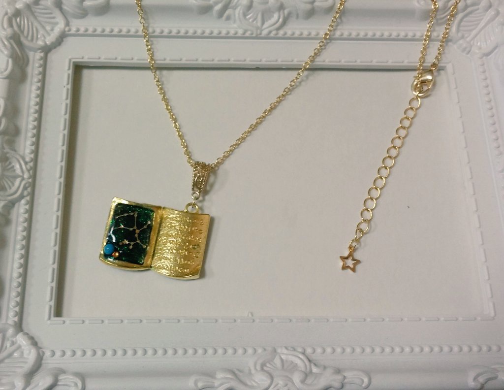 【リバーシブル】星座物語ネックレス 誕生石入り