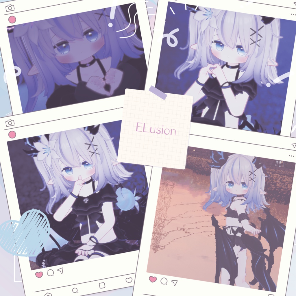 【無料あり】🤍photogenic POSE animation 18+4🤍【kipfel/Mamehinata/ELusion/Usasaki/Rue】