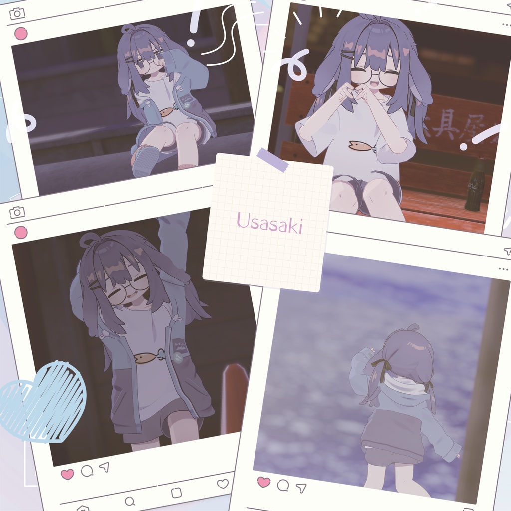 【無料あり】🤍photogenic POSE animation 18+4🤍【kipfel/Mamehinata/ELusion/Usasaki/Rue】