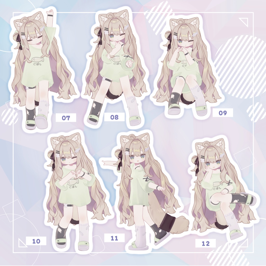 【無料あり】🤍photogenic POSE animation 18+4🤍【kipfel/Mamehinata/ELusion/Usasaki/Rue】