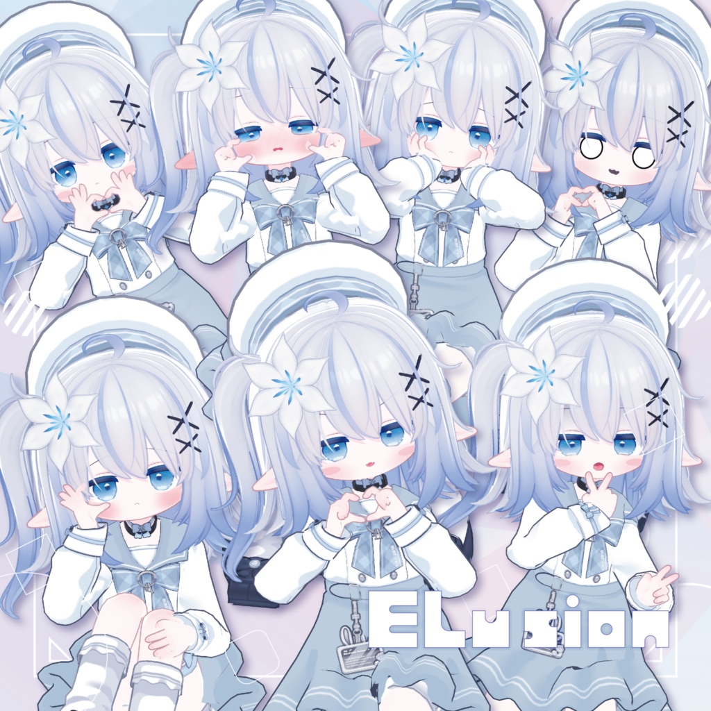 【無料あり】🤍photogenic POSE animation 18+4🤍【kipfel/Mamehinata/ELusion/Usasaki/Rue】