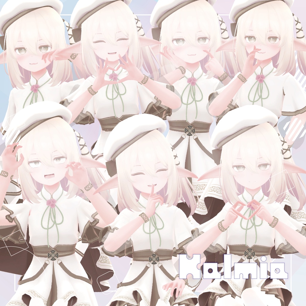 【無料あり】🤍photogenic POSE animation 18+4🤍【Eku/Milfy/Lumia/Kalmia/Felis】