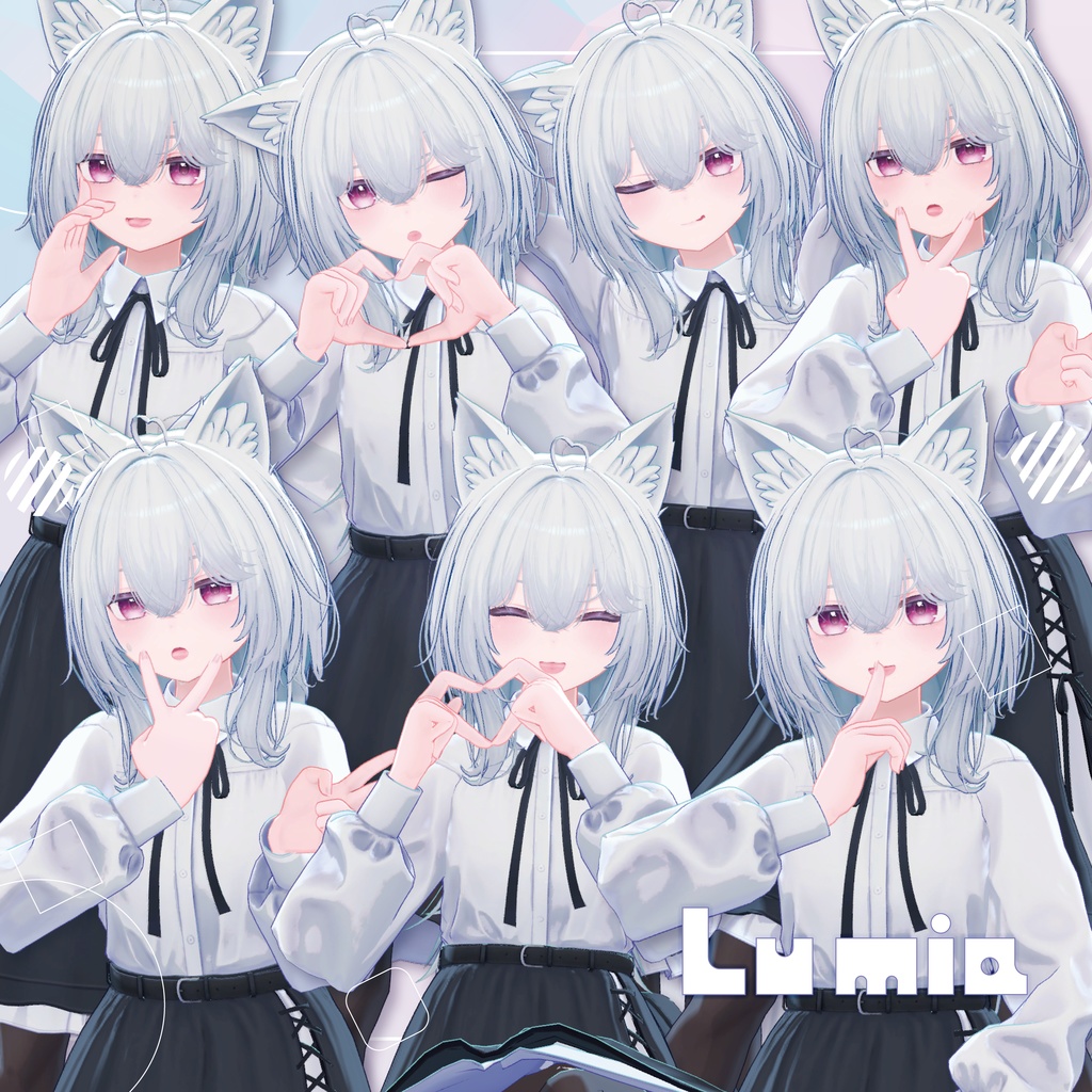 【無料あり】🤍photogenic POSE animation 18+4🤍【Eku/Milfy/Lumia/Kalmia/Felis】