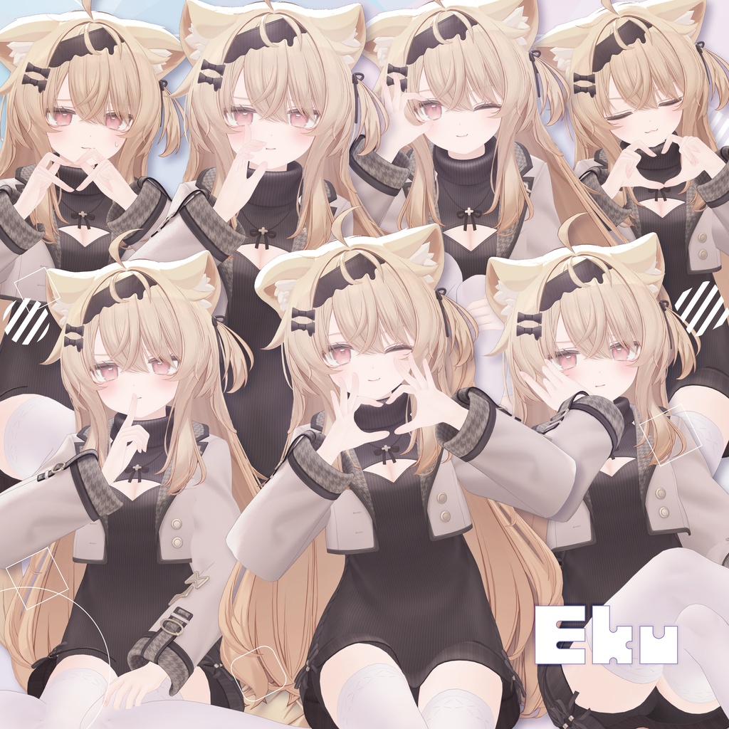 【無料あり】🤍photogenic POSE animation 18+4🤍【Eku/Milfy/Lumia/Kalmia/Felis】