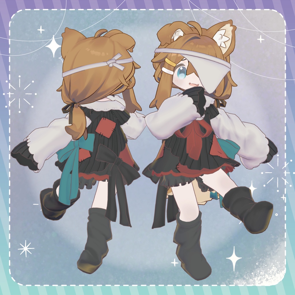 🤍ゆらゆらベビードール_YuraYuraBabyDoll🤍【まめふれんず対応】