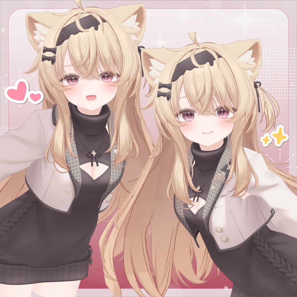 ✨SALE✨🤍きゅるるんフェイス🤍_Kyururun face anim&face Gimmick_表情変更ギミック&表情セット【エク_Eku専用】【FT対応】