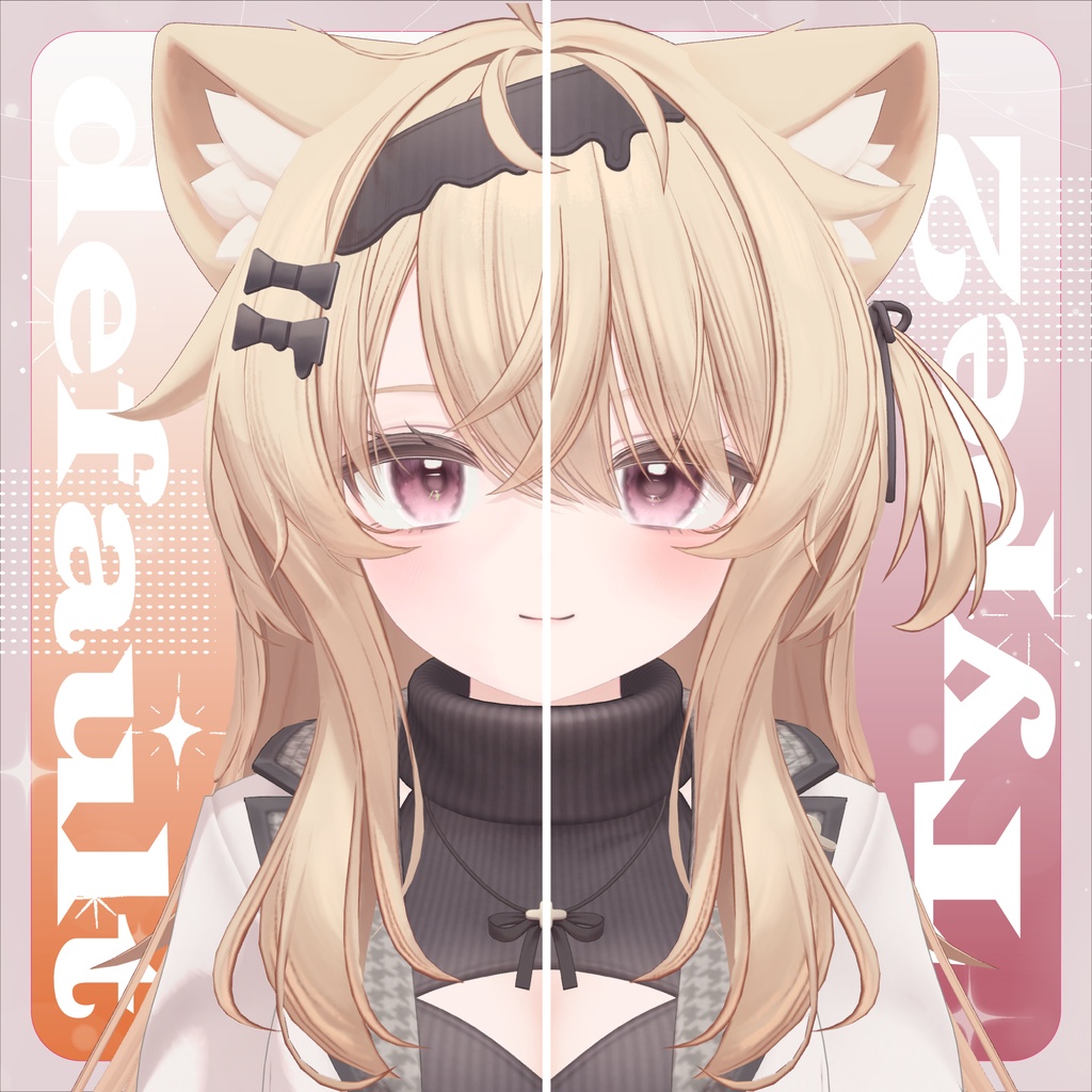 ✨SALE✨🤍きゅるるんフェイス🤍_Kyururun face anim&face Gimmick_表情変更ギミック&表情セット【エク_Eku専用】【FT対応】