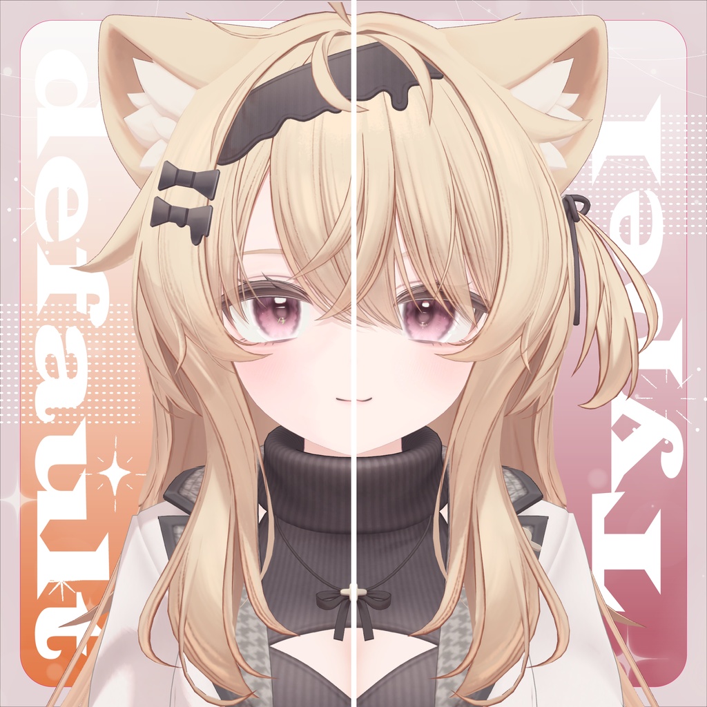 ✨SALE✨🤍きゅるるんフェイス🤍_Kyururun face anim&face Gimmick_表情変更ギミック&表情セット【エク_Eku専用】【FT対応】