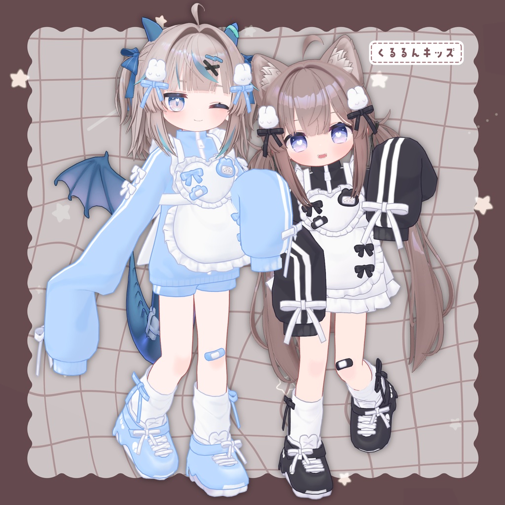 🌟販売開始 初日SALE🌟꒰🤍うさうさ ୨୧ めいど〜る🤍꒱【12アバター対応】