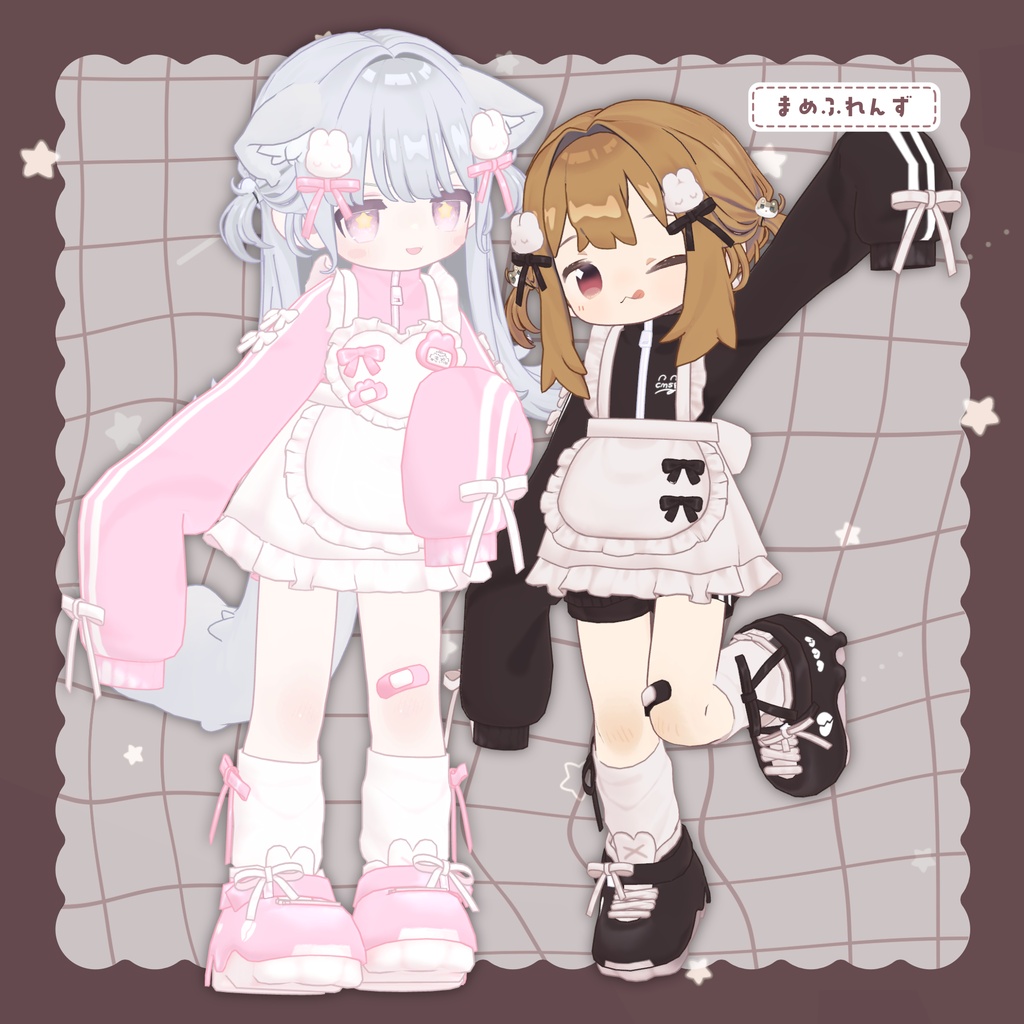 🌟販売開始 初日SALE🌟꒰🤍うさうさ ୨୧ めいど〜る🤍꒱【12アバター対応】