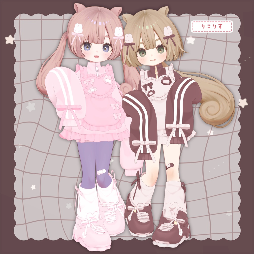 🌟販売開始 初日SALE🌟꒰🤍うさうさ ୨୧ めいど〜る🤍꒱【12アバター対応】