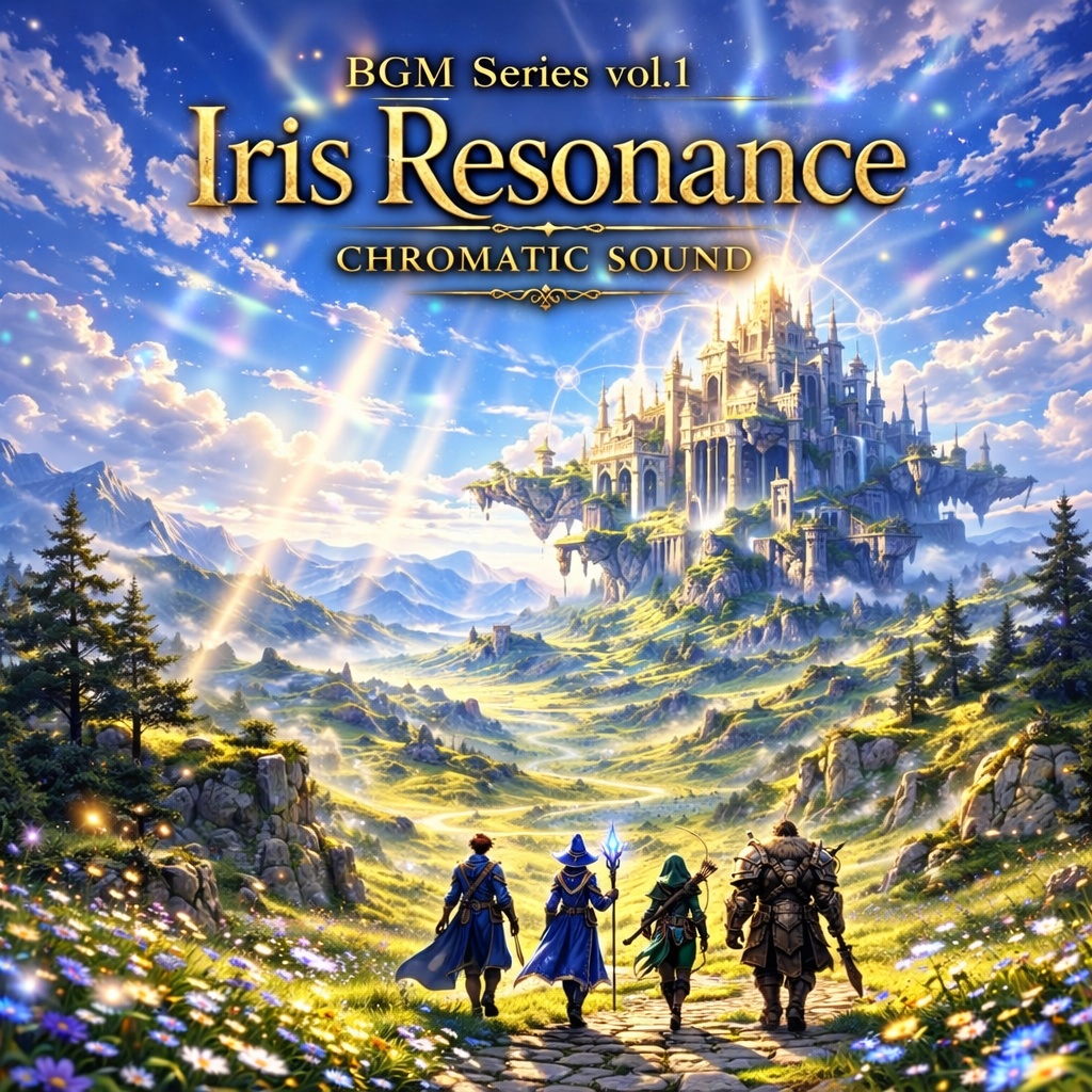 【商用利用OK】ゲーム・動画向けBGM素材集 vol.1「Iris Resonance」