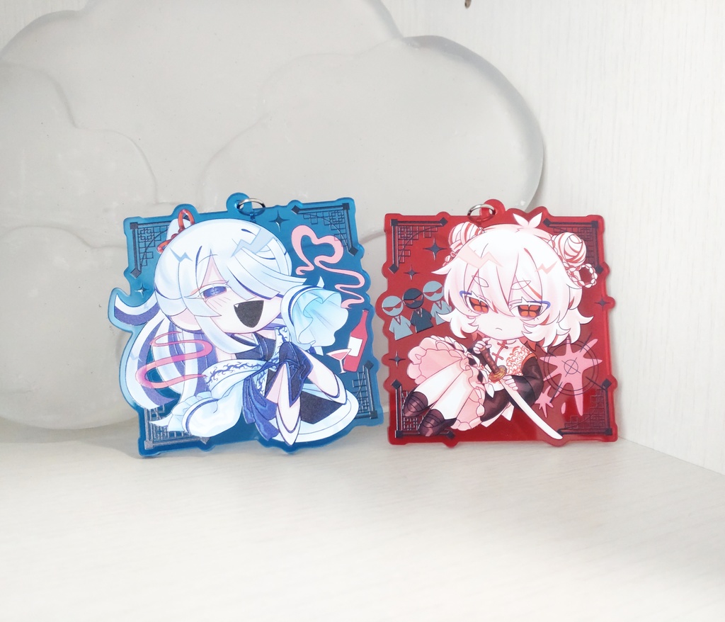 アクキー【女組(紗梅＆澪姚)】