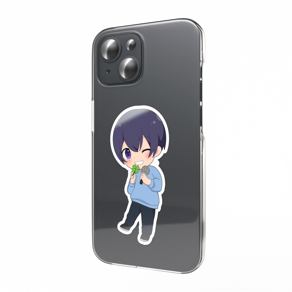 誕生日記念ミニキャラスマホステッカー