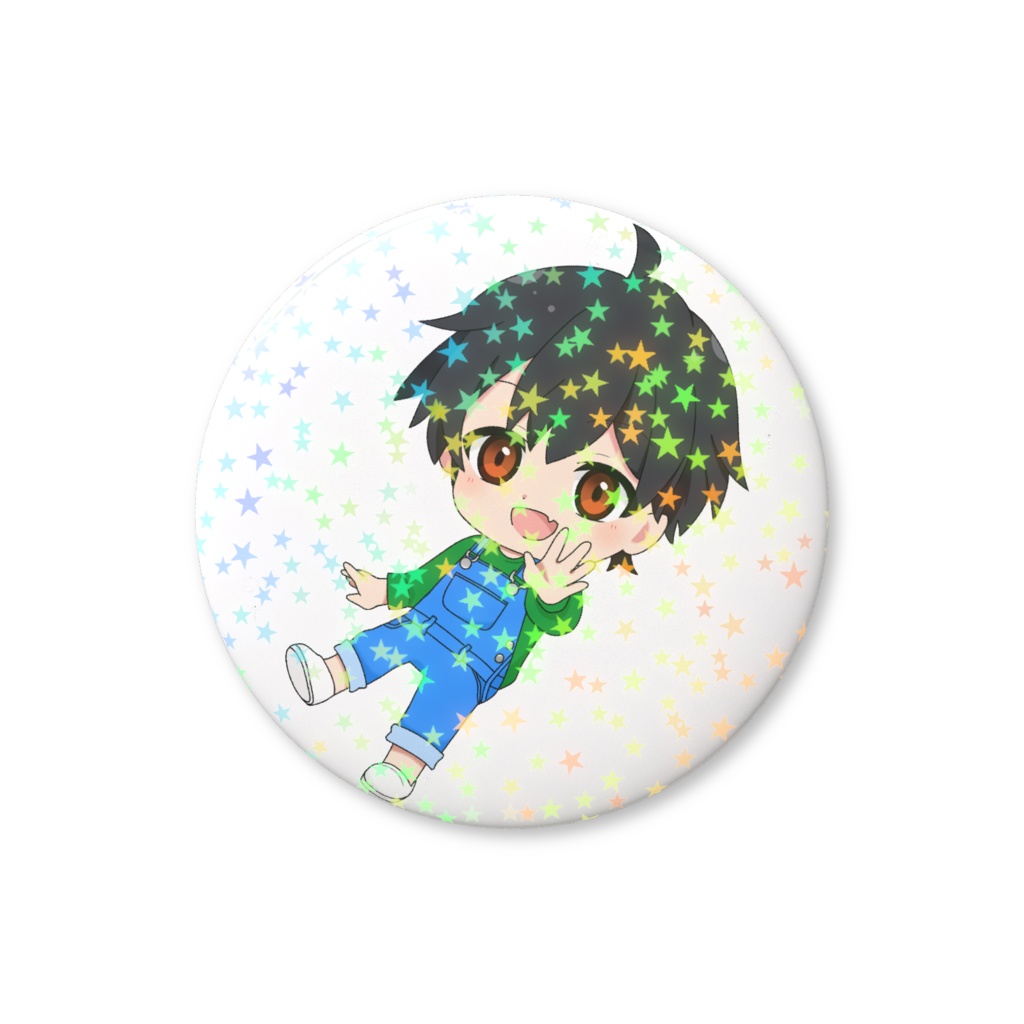 ホログラム缶バッジ①