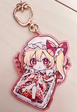 イチゴパック詰められフランチャンアクキー