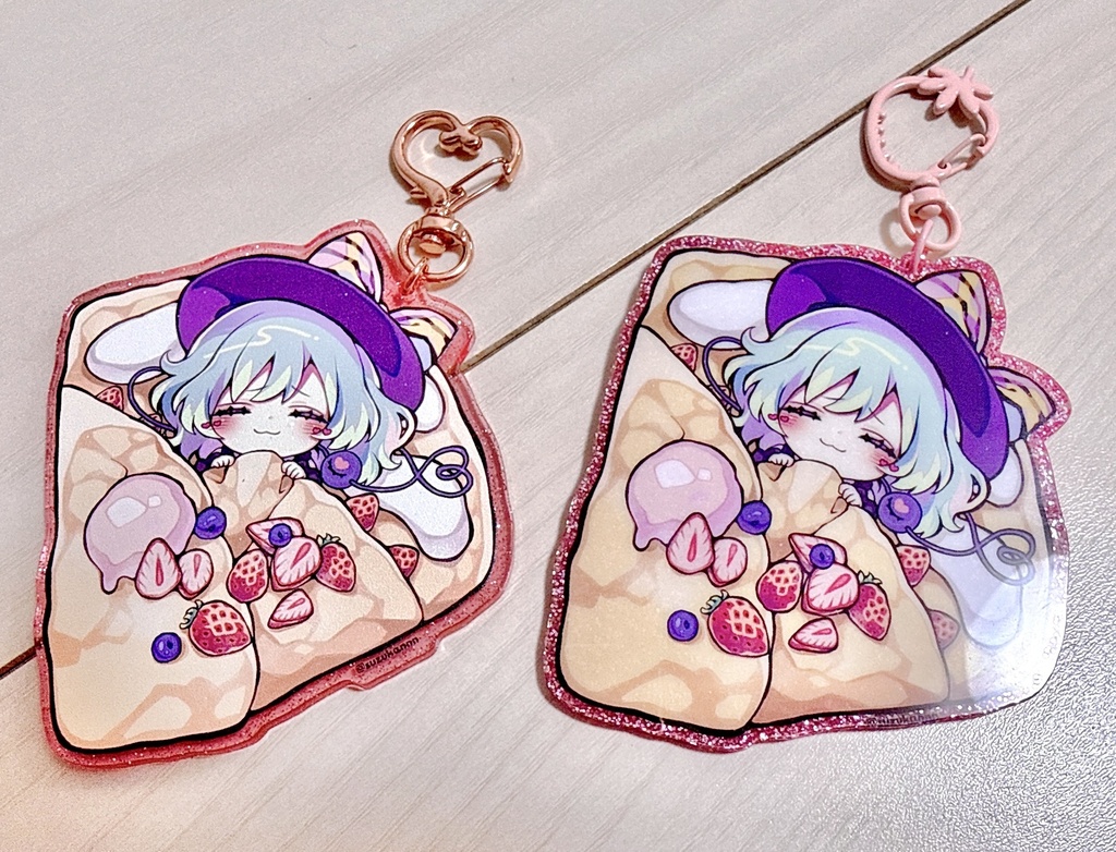 キラキラアクキー