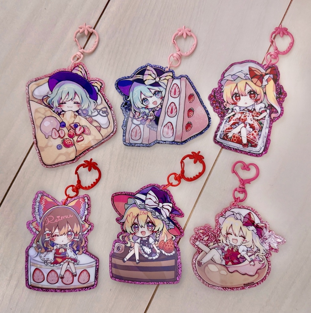 キラキラアクキー