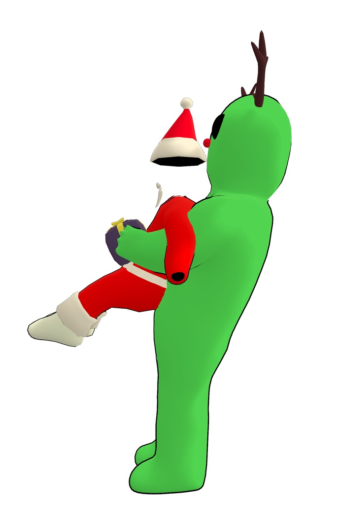 【VRChat】 할로윈 코스튬 왹져&크리스마스 왹져 (pick me up alien costume)