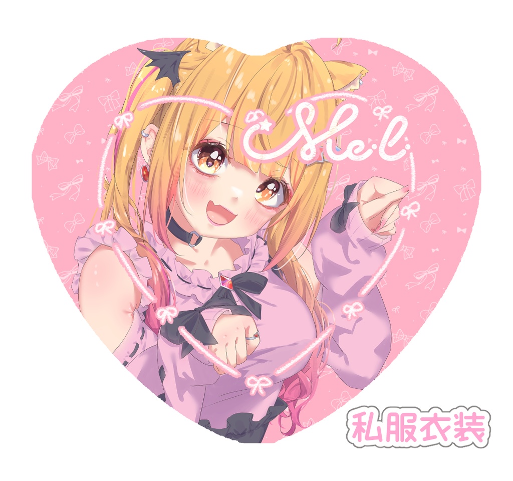 【非公式】夜空メル缶バッチ(全2種)