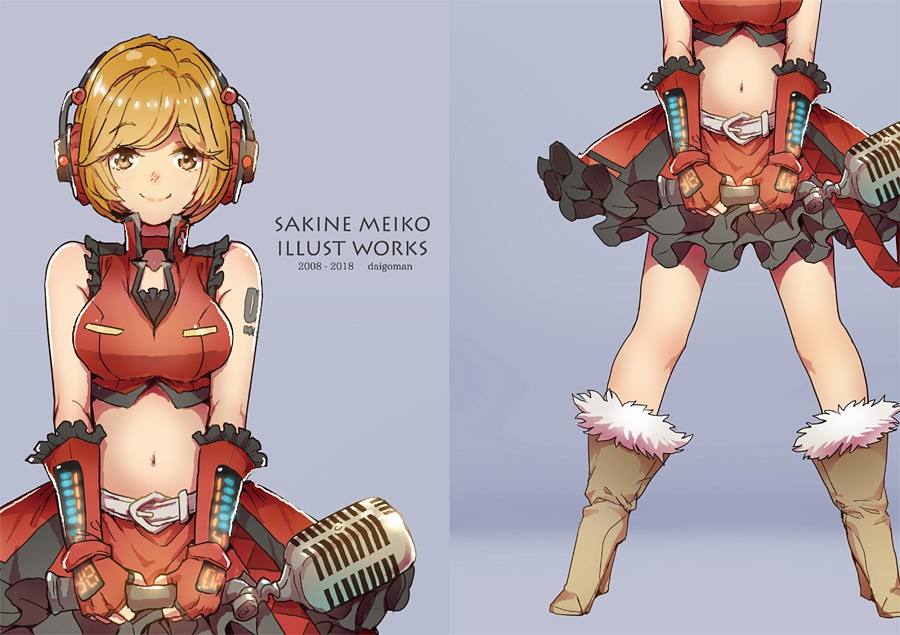 SAKINE MEIKO ILLUST WORKS 2008-2018