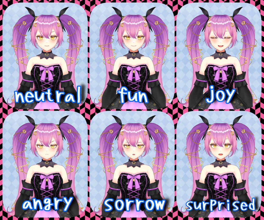 <<adopt me>> Magical Girl: Mahou Shoujo: 魔法少女モデル 3D model adoptable