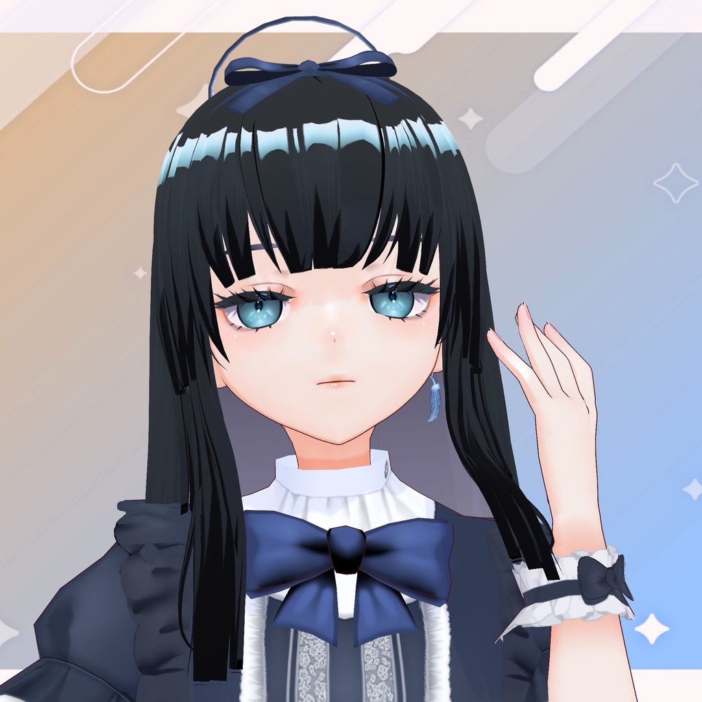 <<adopt me>> Little Angel Lady : tenshi ojousama : 【キャラ販売/著作権譲渡】令嬢天使モデル 3D model adoptable