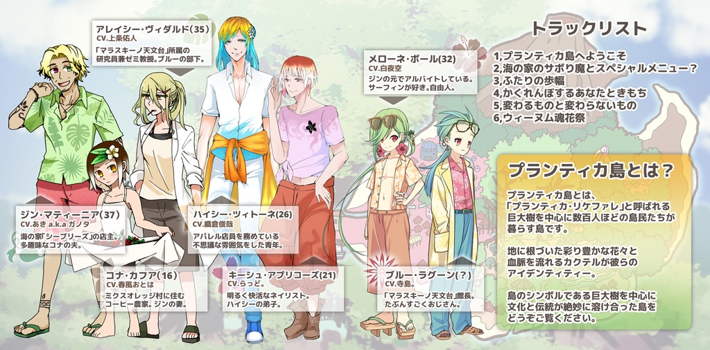 【CD版】ボイスドラマCD「トロピカクテル -SUNRISE-」