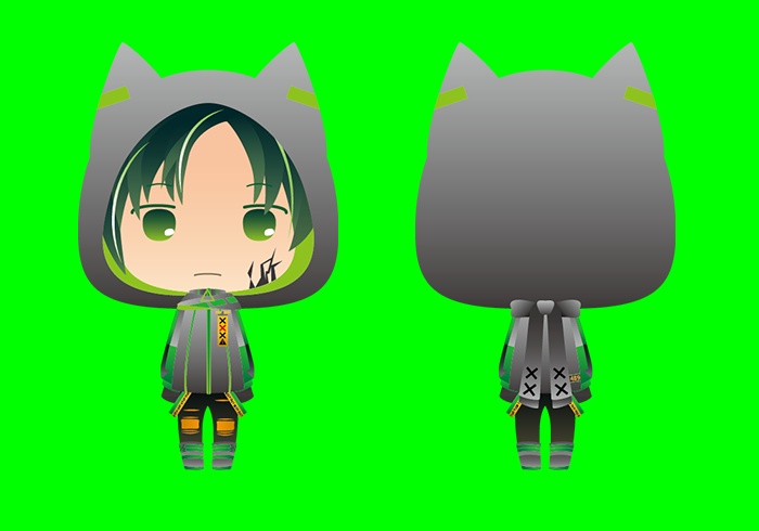 アクリルキーホルダー「観測者アスク」