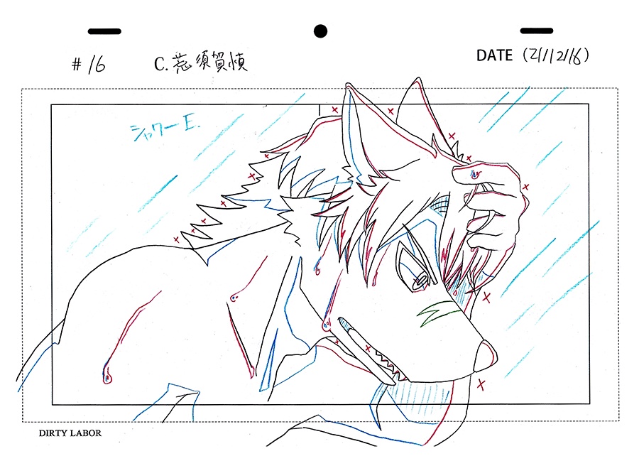 「黎明の朝練組」アニメ原画風イラスト集