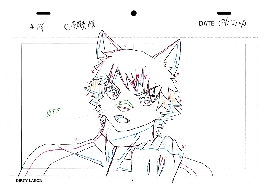 「黎明の朝練組」アニメ原画風イラスト集