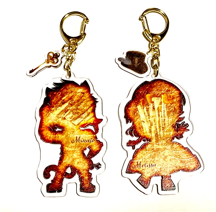 アクリルキーホルダー「メリッサ」- 美大組シリーズ -