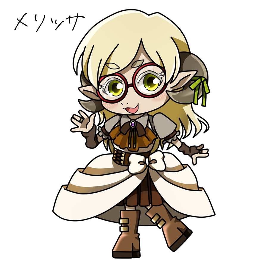 アクリルキーホルダー「メリッサ」- 美大組シリーズ -