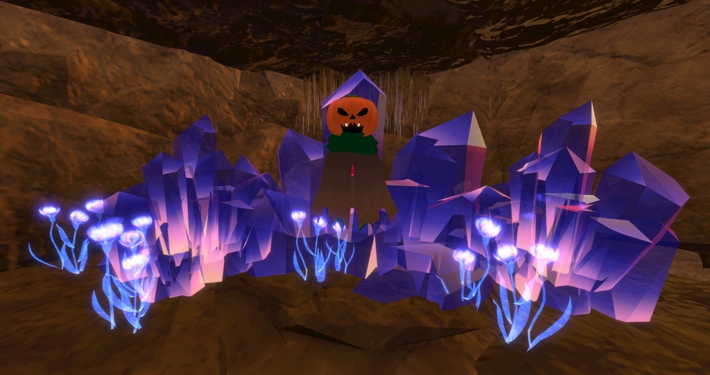 【vrmモデル】『ククル・ビタ』Halloween/Jack-o'-lantern"Cucur Bita"【オリジナル3Dアバター】