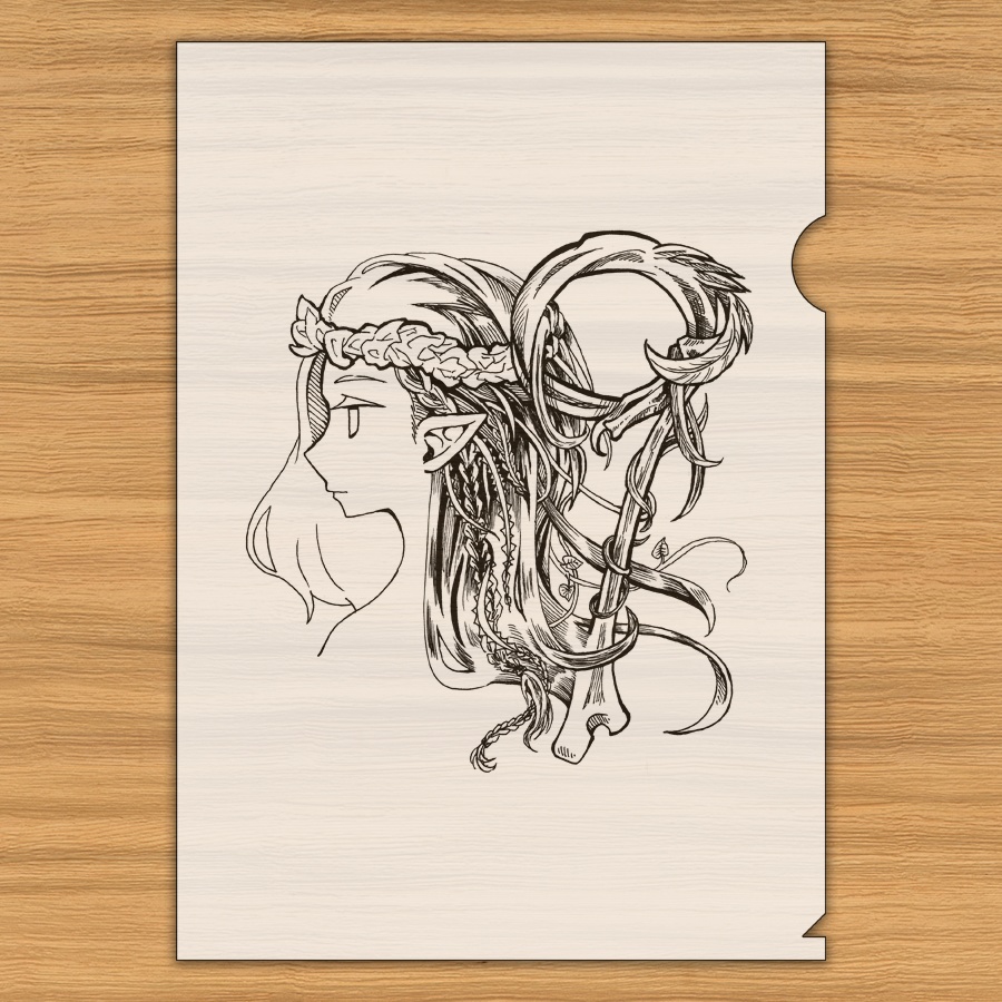 A4クリアファイル「LIFE OF LOVE」【2025年9月個展】