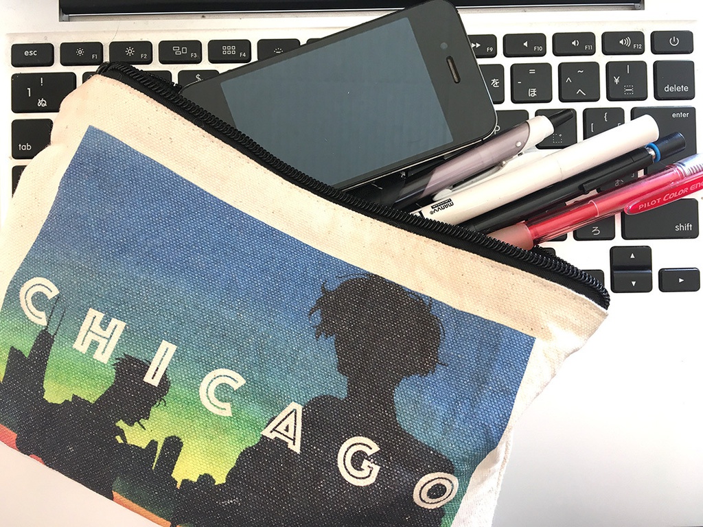 フラットポーチ(GEORGE&BULLET)