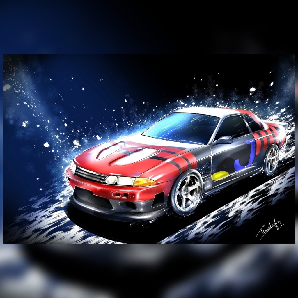 愛車イラスト制作🚗 ³₃