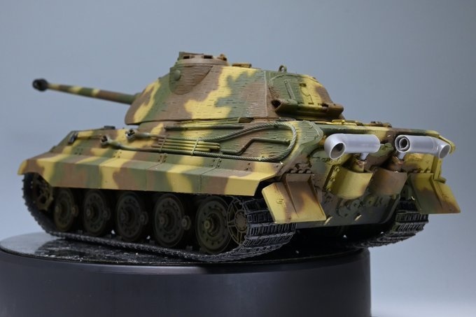 1/35スケール 横向き消炎排気管