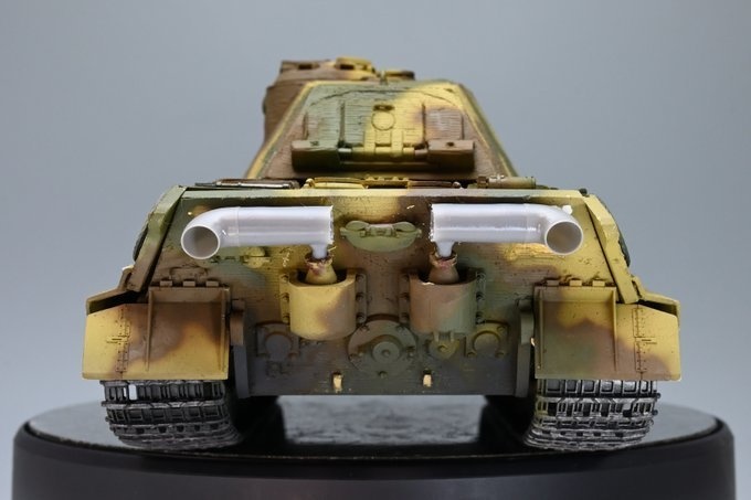 1/35スケール 横向き消炎排気管