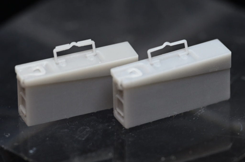 1/35スケール 7.92mm弾ベルトリンク&弾薬箱