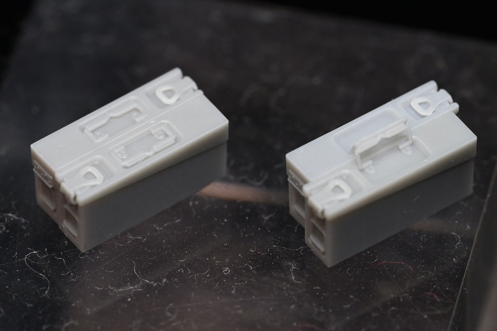 1/35スケール 7.92mm弾ベルトリンク&弾薬箱