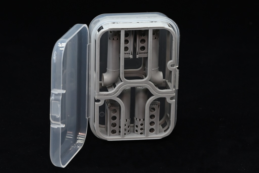 1/35スケール パンター・ヤークトパンター用、消炎排気管セット Ver.2