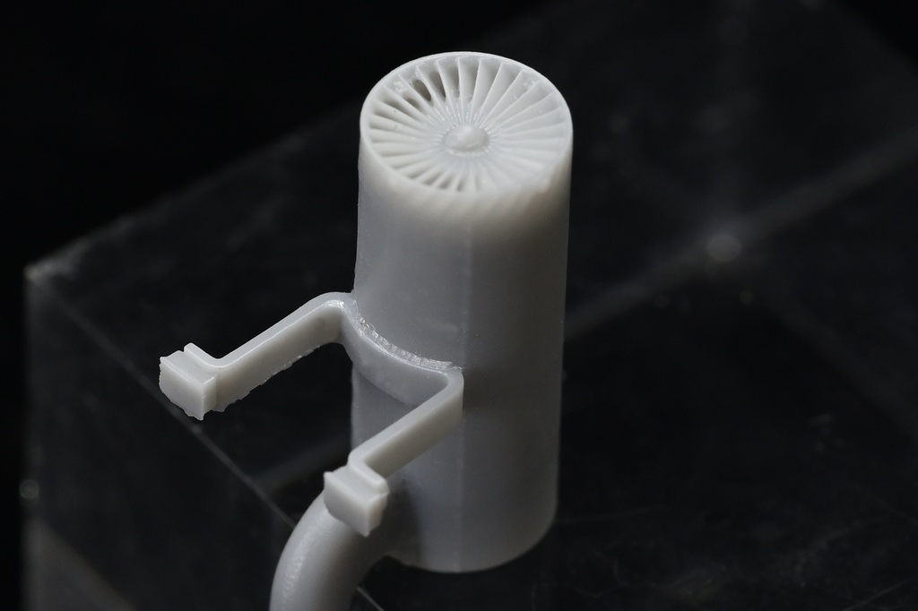 1/35スケール パンター・ヤークトパンター用、消炎排気管セット Ver.2