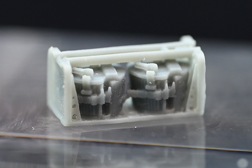 1/35スケール 7.92mm弾ドラムマガジン&コンテナ