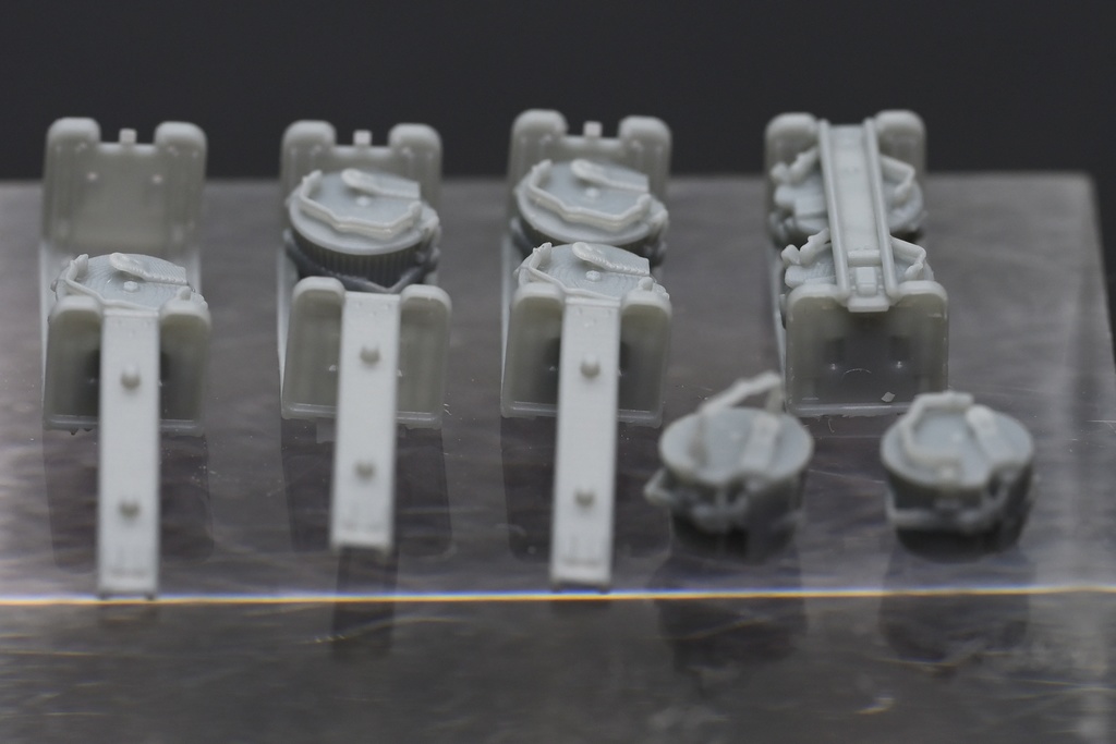 1/35スケール 7.92mm弾ドラムマガジン&コンテナ