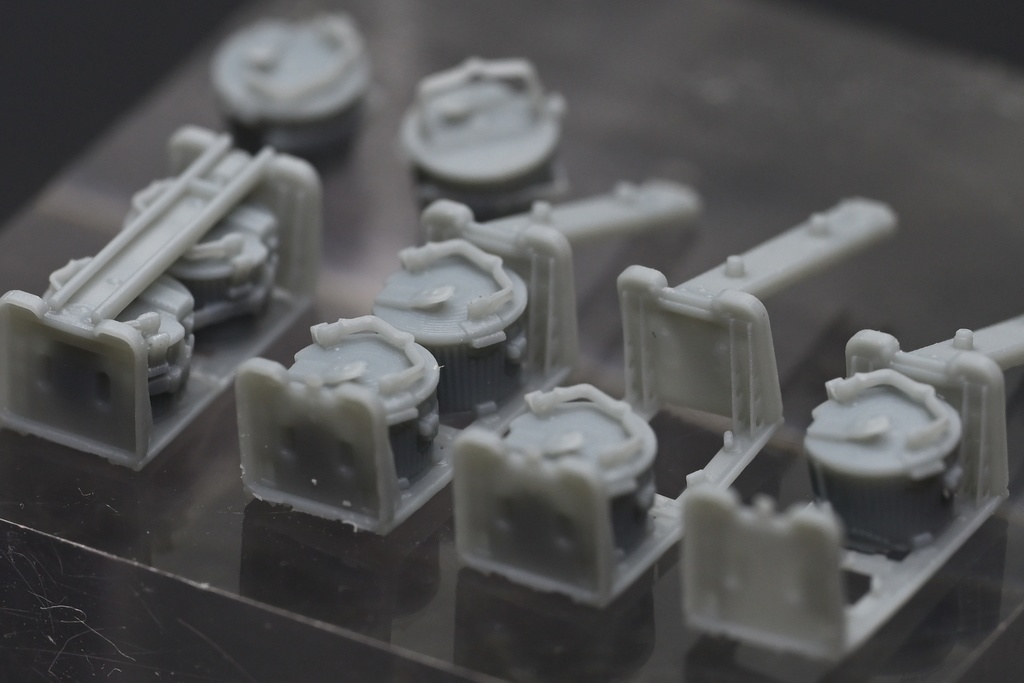 1/35スケール 7.92mm弾ドラムマガジン&コンテナ