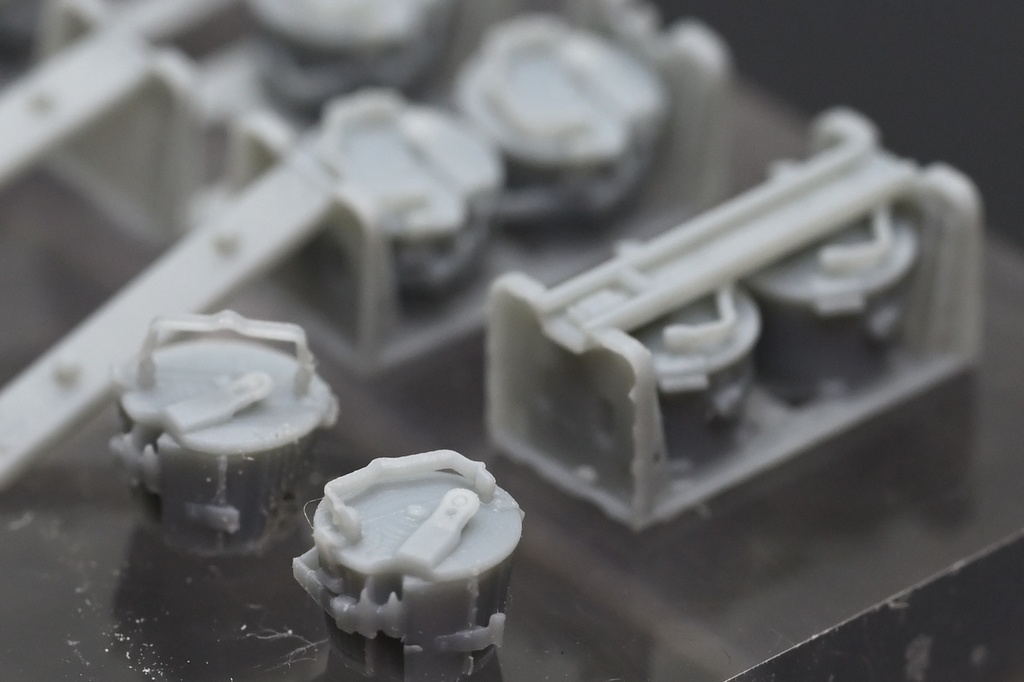 1/35スケール 7.92mm弾ドラムマガジン&コンテナ