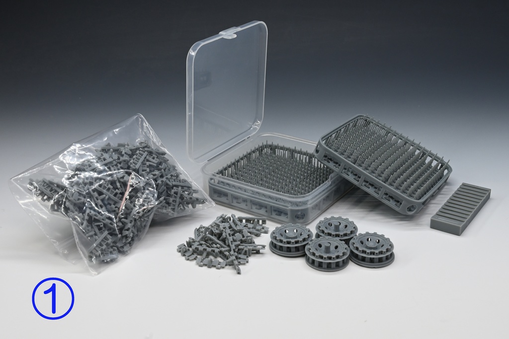 T-34好きが認める1/35スケール1号戦車F型(または2号戦車J型)履帯